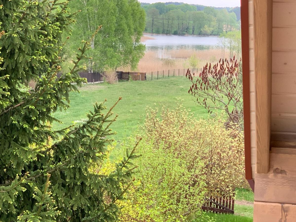 Krzyweprogi - Domek Na Mazurach Nad Jeziorem Krzywe Langbrück Esterno foto